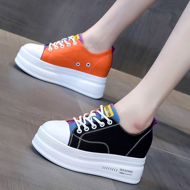 Height Increase All-match White Shoes Autumn Thick-soled Inner Height Shoes - Image 6