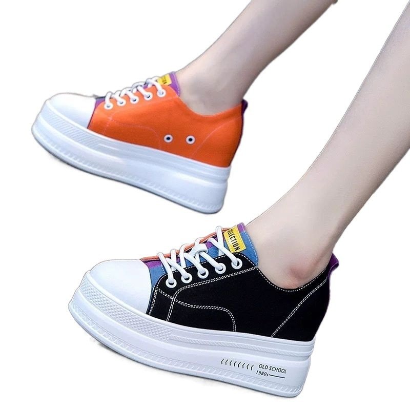 Height Increase All-match White Shoes Autumn Thick-soled Inner Height Shoes - Image 2